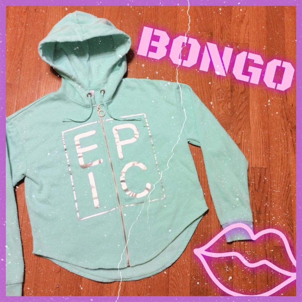 “Epic” BONGO Crop Hoodie